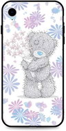 TopQ iPhone XR Silicone Floral Teddy 49095 - Phone Cover