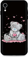 TopQ iPhone XR silicone Lovely Teddy Bear 49089 - Phone Cover