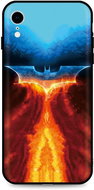 TopQ iPhone XR silicone Fiery Batman 49086 - Phone Cover