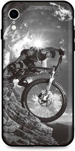 TopQ iPhone XR silicone Mountain Rider 49078 - Phone Cover - Main image