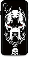 TopQ iPhone XR silicone Fighting Dog 49071 - Phone Cover