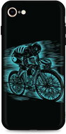 TopQ iPhone 8 silicone Speeding 48989 - Phone Cover