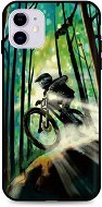 TopQ iPhone 11 silicone Mountain Bike 48937 - Phone Cover