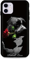 TopQ iPhone 11 silicone Pitbull Love 48930 - Phone Cover