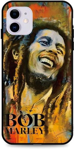 TopQ iPhone 11 silicone Bob Marley 48924 - Phone Cover - Main image