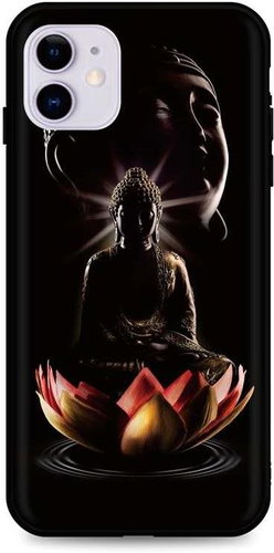 TopQ iPhone 11 silicone Meditation 48920 - Phone Cover - Main image