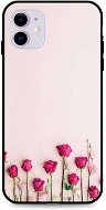 TopQ iPhone 11 silicone Roses 48912 - Phone Cover