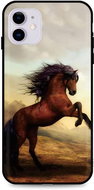 TopQ iPhone 11 silicone Brown Horse 48901 - Phone Cover