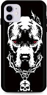 TopQ iPhone 11 silicone Fighting Dog 48884 - Phone Cover