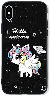 TopQ LUXURY iPhone XS pevný Unicorn 48870 - Kryt na mobil