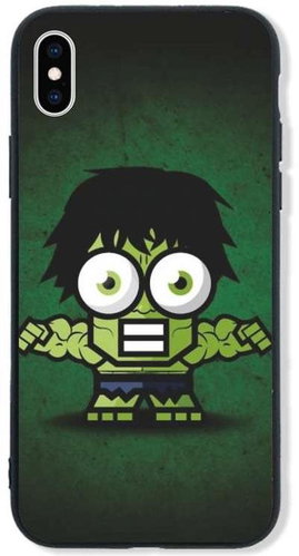 TopQ LUXURY iPhone XS hard Little Hulk 48836 - Phone Cover - Main image