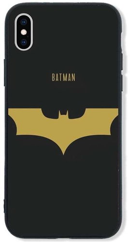 TopQ LUXURY iPhone XS solid Gold Batman 48775 - Phone Cover - Main image