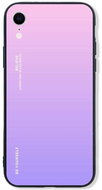 TopQ LUXURY iPhone XR hard rainbow pink 48773 - Phone Cover