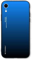 TopQ LUXURY iPhone XR hard rainbow blue 48770 - Phone Cover