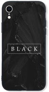TopQ LUXURY iPhone XR hard Black 48760 - Phone Cover