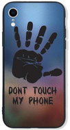 TopQ LUXURY iPhone XR hard Don´t Touch Hand 48742 - Phone Cover