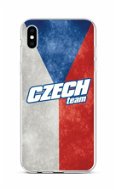 TopQ iPhone XS silikón Czech Team 48522 - Kryt na mobil