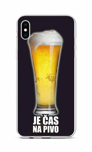 TopQ iPhone XS silicone Beer 48506 - Phone Cover - Main image
