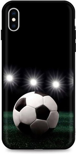 TopQ iPhone XS silicone Football 49198 - Phone Cover - Main image