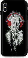 TopQ iPhone XS silicone Albert Einstein 49195 - Phone Cover
