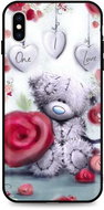 TopQ iPhone XS silicone Teddy Bear 49193 - Phone Cover