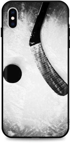 TopQ iPhone XS silicone Hockey 49178 - Phone Cover - Main image
