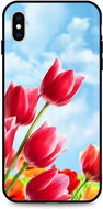 TopQ iPhone XS silicone Tulips 49170 - Phone Cover