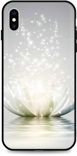 TopQ iPhone XS silicone Waterlily 49203 - Phone Cover - Main image