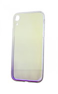 TopQ iPhone XR silicone Ombre Glaze purple dark 48532 - Phone Case