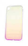 TopQ iPhone XR silicone Ombre Glaze purple 48531 - Phone Case