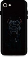 Phone Cover TopQ iPhone SE 2020 silicone Dark Pitbull 49322 - Kryt na mobil