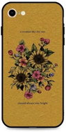 TopQ iPhone SE 2020 silicone Bouquet 49307 - Phone Cover