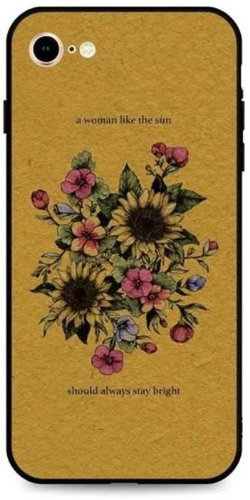 TopQ iPhone SE 2020 silicone Bouquet 49307 - Phone Cover - Main image