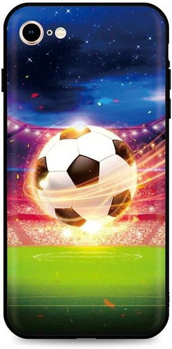 TopQ iPhone SE 2020 silicone Football Dream 49300 - Phone Cover - Main image