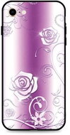 TopQ iPhone SE 2020 silicone Abstract Roses 49295 - Phone Cover