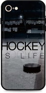 TopQ iPhone SE 2020 silicone Hockey Is Life 49291 - Phone Cover