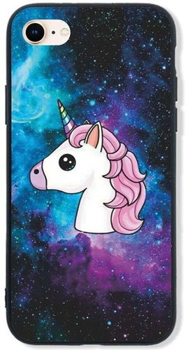 TopQ LUXURY iPhone SE 2020 hard Space Unicorn 49232 - Phone Cover - Main image