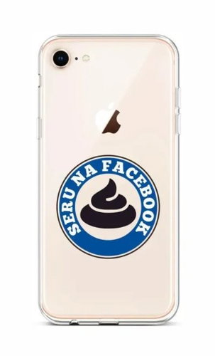 TopQ iPhone SE 2020 silicone Facebook 49056 - Phone Cover - Main image