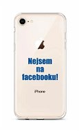 TopQ iPhone SE 2020 silicone I'm not on Facebook 49055 - Phone Cover