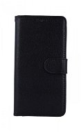TopQ Xiaomi Redmi Note 8T knižkové čierne s prackou 46886 - Puzdro na mobil