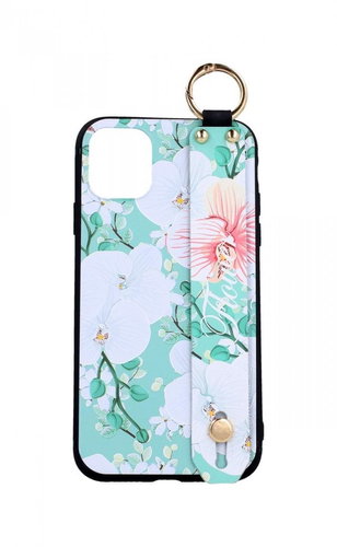TopQ iPhone 11 silicone Retro Flower 3 49517 - Phone Cover - Main image