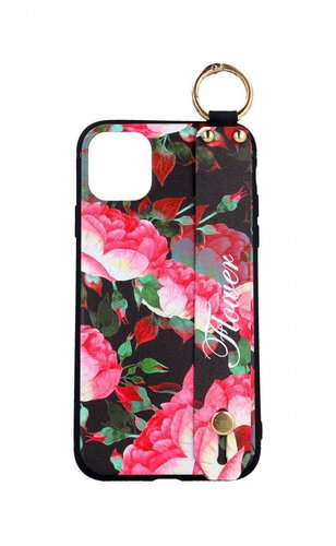 TopQ iPhone 11 silicone Retro Flower 2 49516 - Phone Cover - Main image