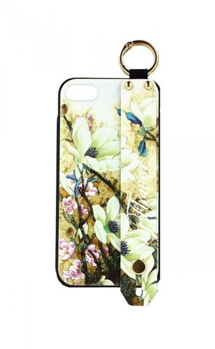 TopQ iPhone SE 2020 silicone Retro Flower 1 49526 - Phone Cover - Main image