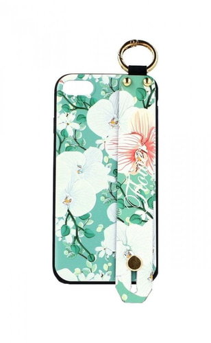 TopQ iPhone SE 2020 silicone Retro Flower 3 49524 - Phone Cover - Main image