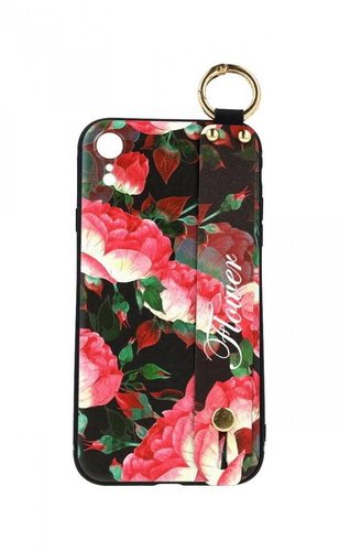TopQ iPhone XR silicone Retro Flower 2 49519 - Phone Cover - Main image