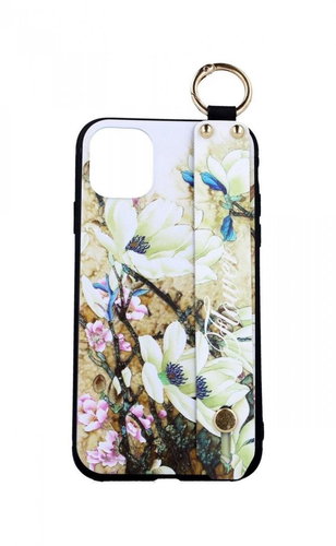 TopQ iPhone 11 silicone Retro Flower 1 49512 - Phone Cover - Main image
