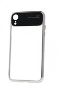 TopQ iPhone XR Silicone Lens Silver Transparent 49473 - Phone Cover