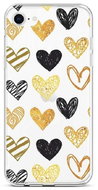 TopQ iPhone SE 2020 Silicone Heart 49597 - Phone Cover
