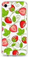 TopQ iPhone SE 2020 silicone Strawberries 49596 - Phone Cover