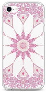TopQ iPhone SE 2020 silicone Pink Mandala 49578 - Phone Cover
